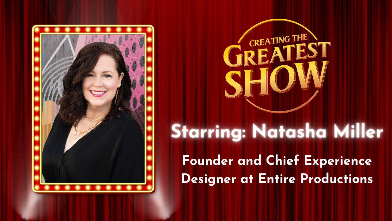 Special guest and Podcast Host Natasha Miller On Creating The Greatest Show sharing tips for creating a great guest experience on your podcast