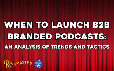 When to Launch B2B Branded Podcasts: An Analysis of Trends and Tactics